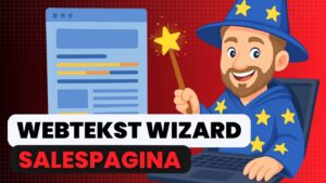 Webtekst wizard – Sales landingspagina